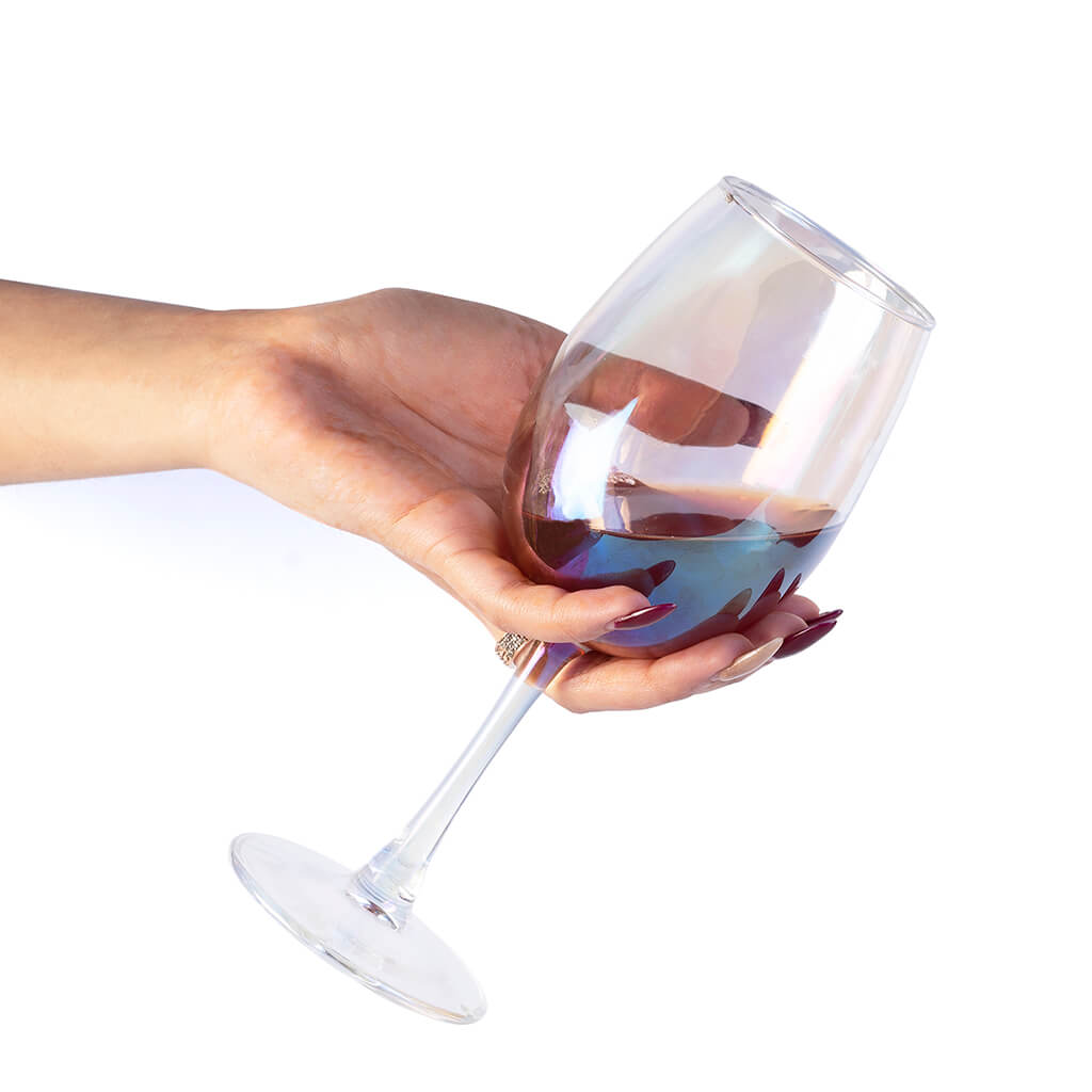 Rainbow Wine Glasses - Set of 4