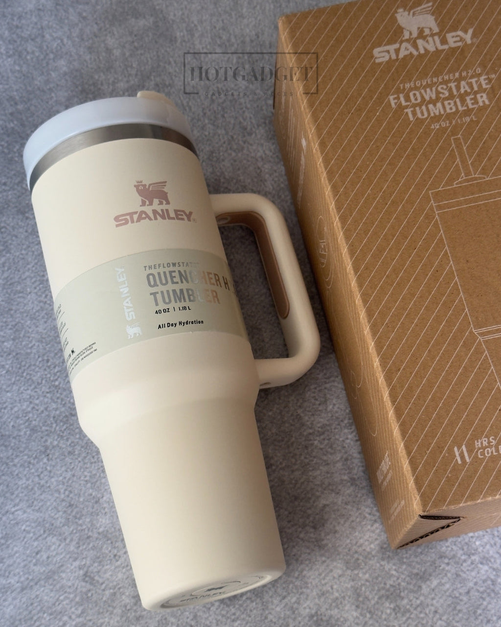 Stanley Quencher H2.0 Tumbler - Cream