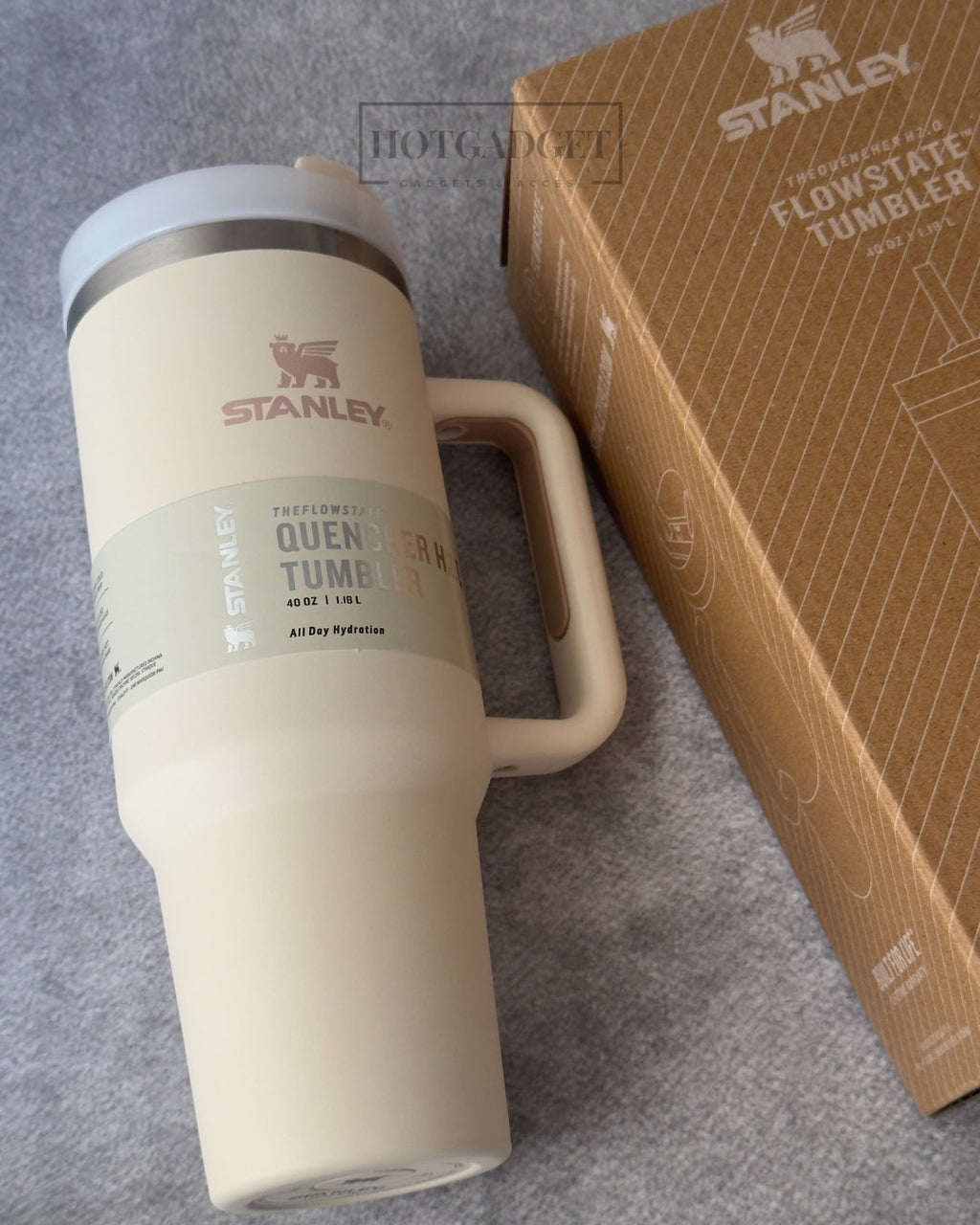 Stanley Quencher H2.0 Tumbler - Cream