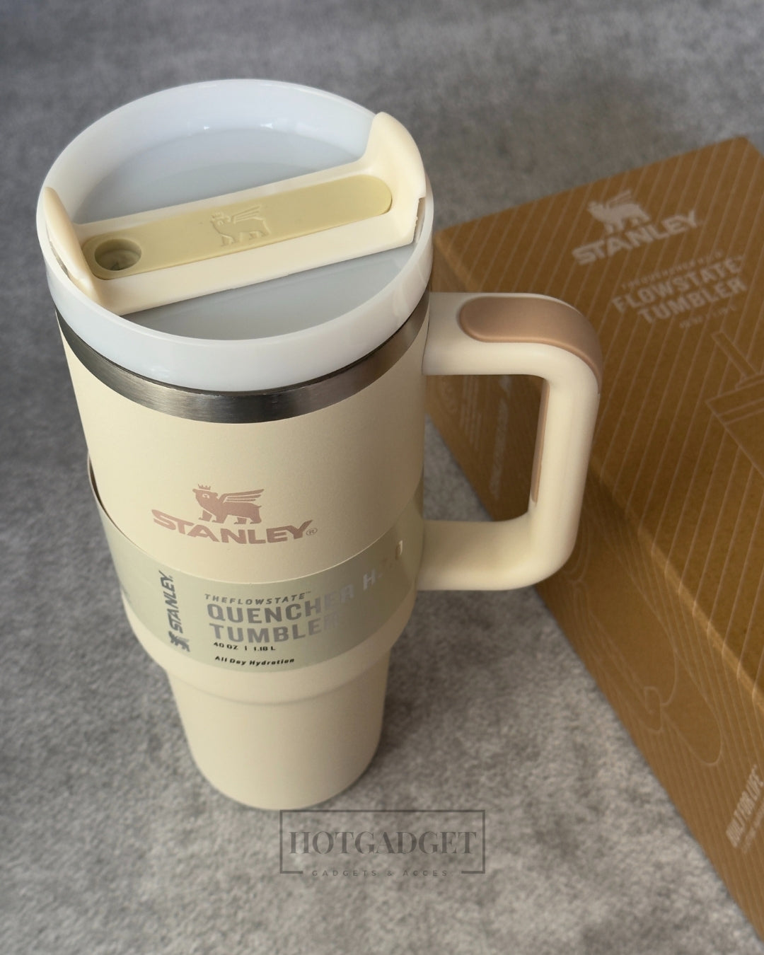 Stanley Quencher H2.0 Tumbler - Cream
