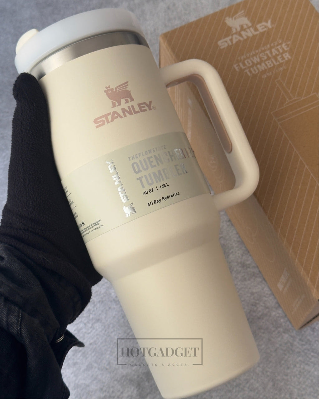 Stanley Quencher H2.0 Tumbler - Cream