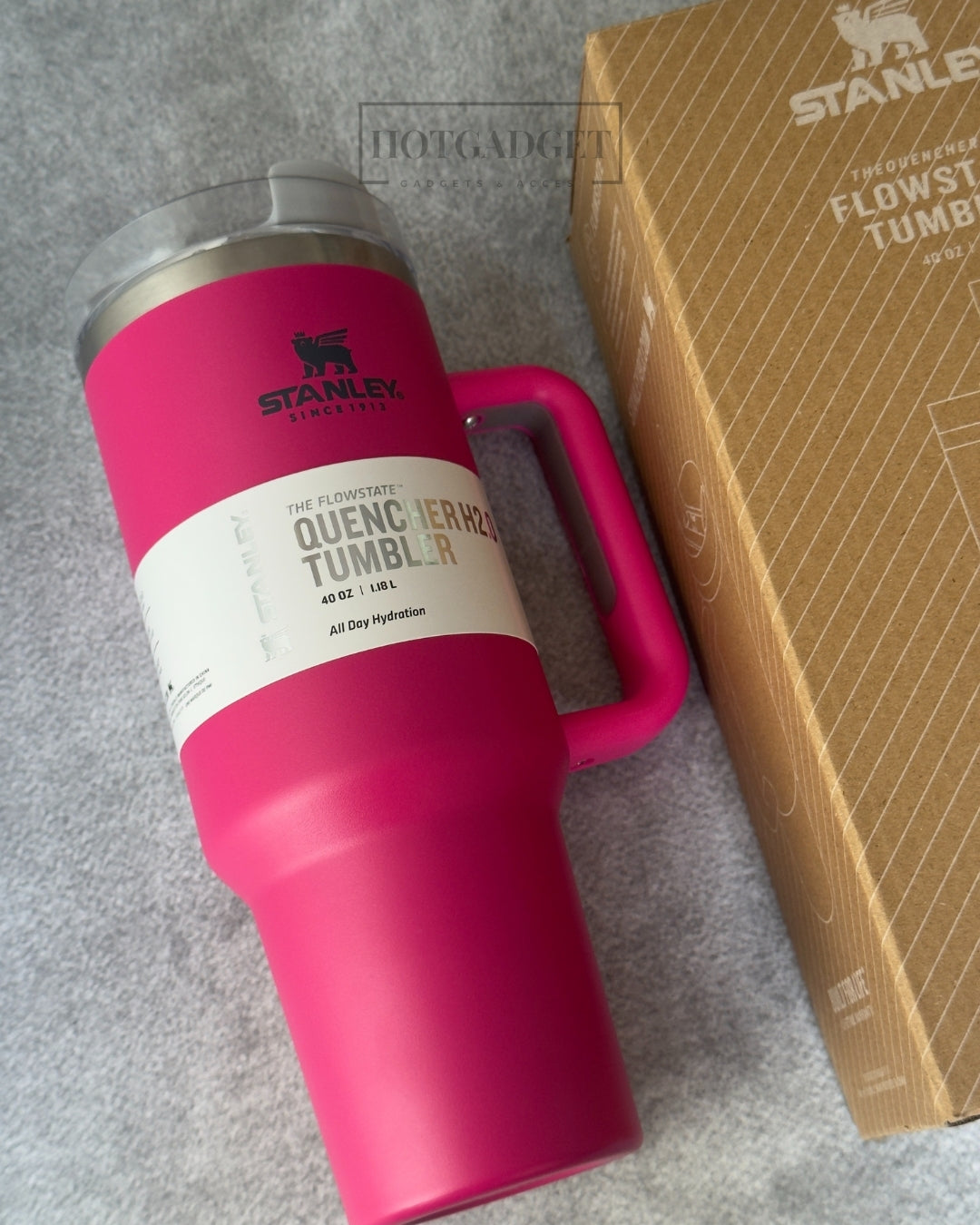 Stanley Quencher H2.0 Tumbler - Fuchsia