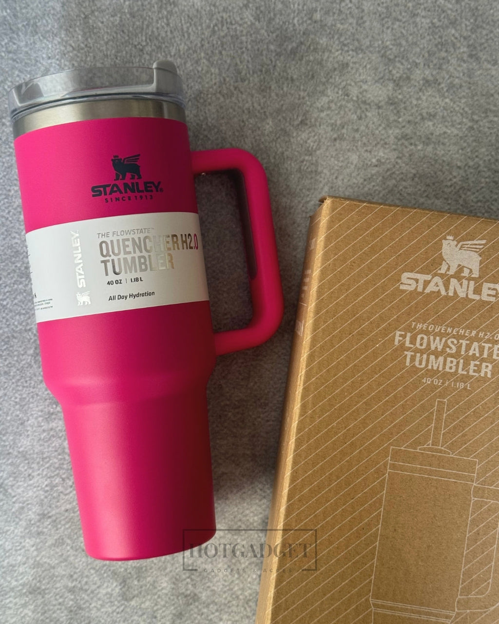 Stanley Quencher H2.0 Tumbler - Fuchsia