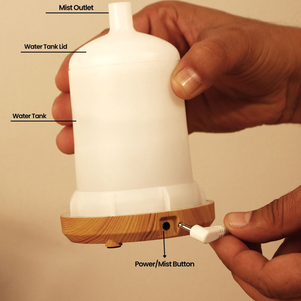 Zen Aroma Diffuser with Lamp