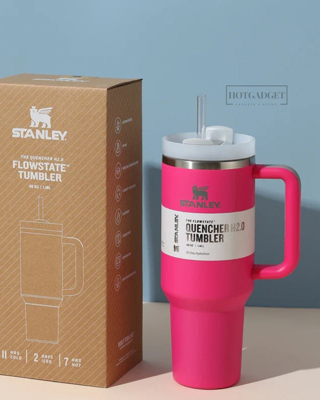 Stanley Quencher H2.0 Tumbler - Fuchsia
