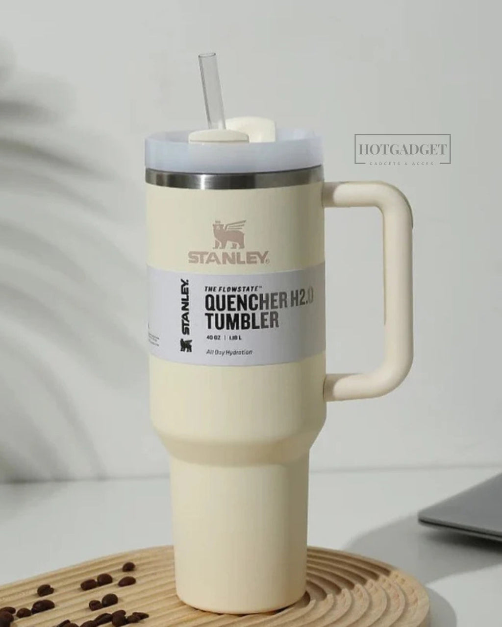 Stanley Quencher H2.0 Tumbler - Cream