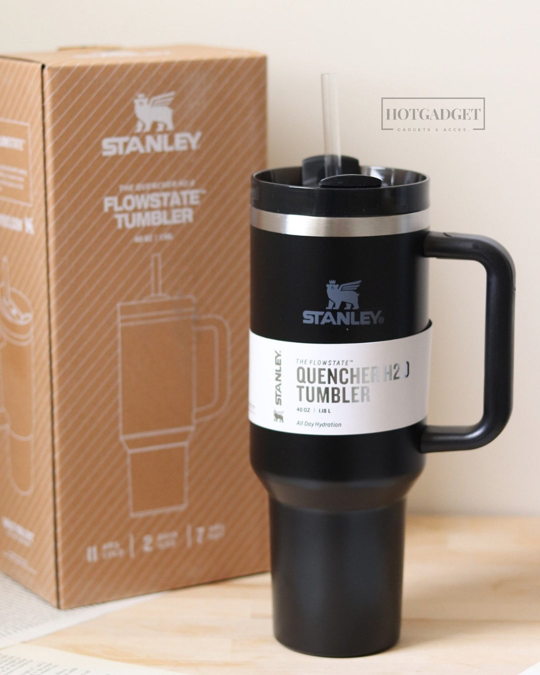 Stanley Quencher H2.0 Tumbler - Black