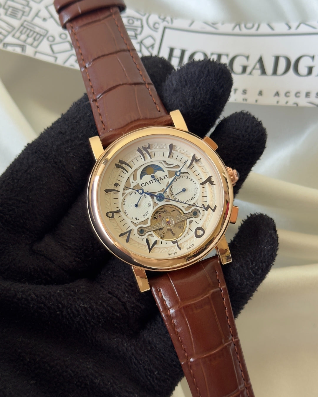 Cartier-Tourbillon (Automatic Watch)