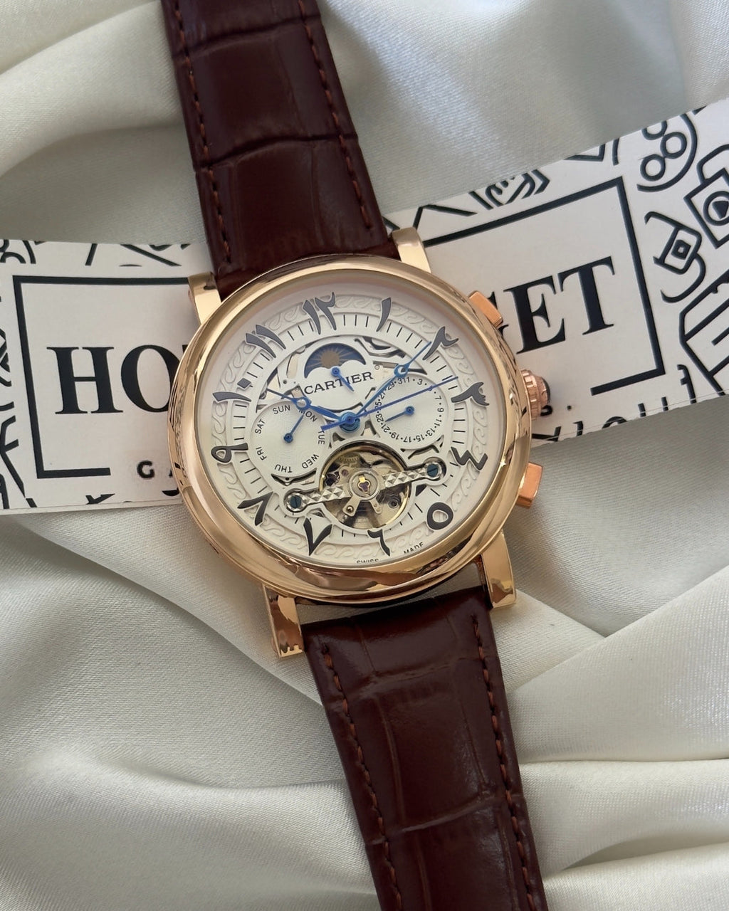 Cartier-Tourbillon (Automatic Watch)
