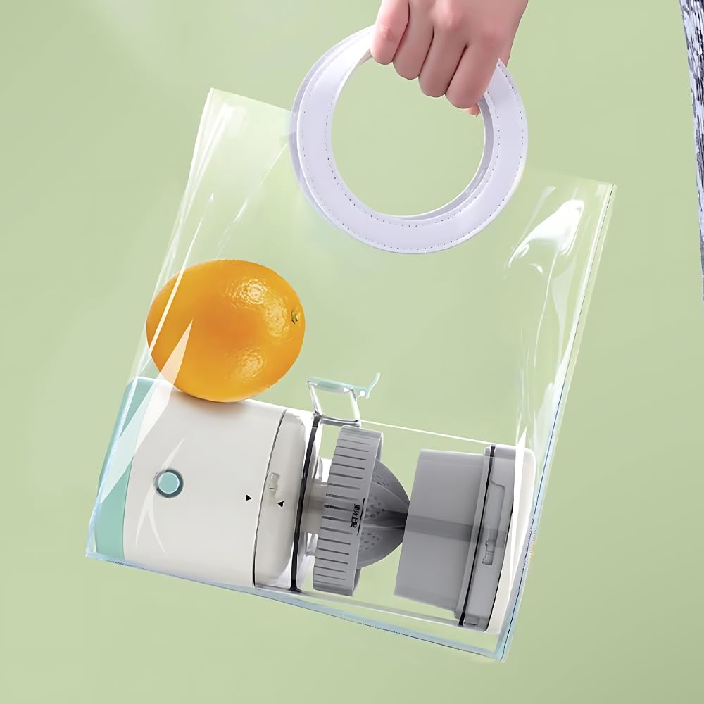 Cordless Electric Citrus Juicer, USB Charging Lemon Squeezer Machine for Quick & Easy Juicing