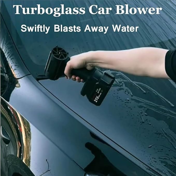 Turbojet Air Fan Car Dryer Air Blower Handheld High Powered Car Blower, Portable Cordless Car Dryer, Car Blower for Drying