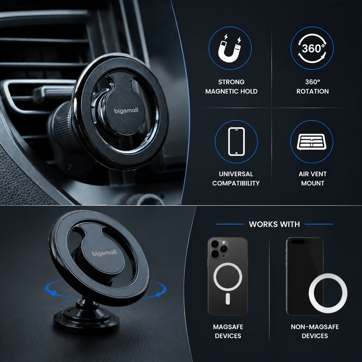 Magsafe 2 in 1 Car Phone Holder
