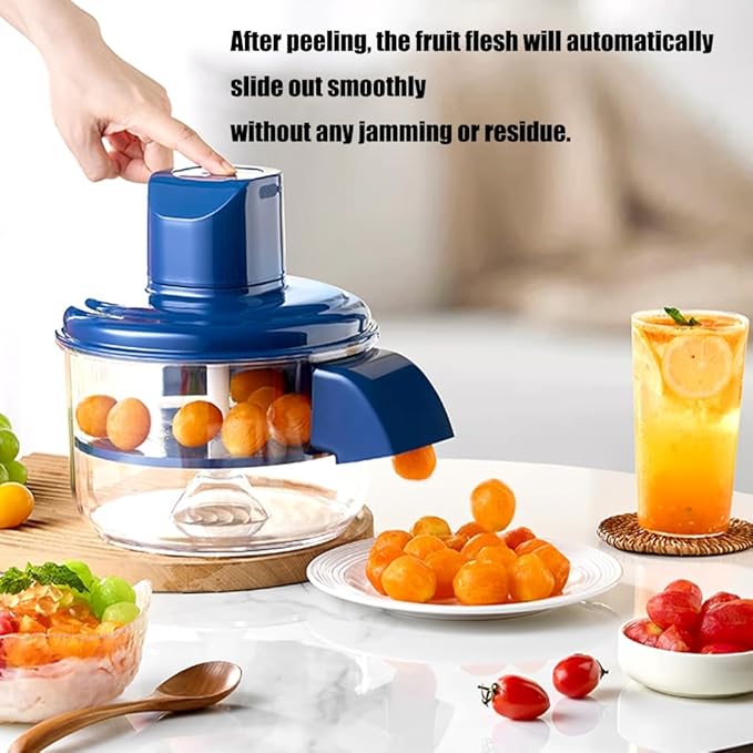 New Automatic Grape Peeling Machine, Electric Garlic Peeler Machine, Commercial Smart Fruit Machines