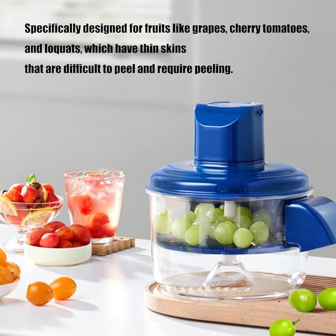 New Automatic Grape Peeling Machine, Electric Garlic Peeler Machine, Commercial Smart Fruit Machines