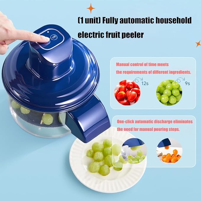 New Automatic Grape Peeling Machine, Electric Garlic Peeler Machine, Commercial Smart Fruit Machines