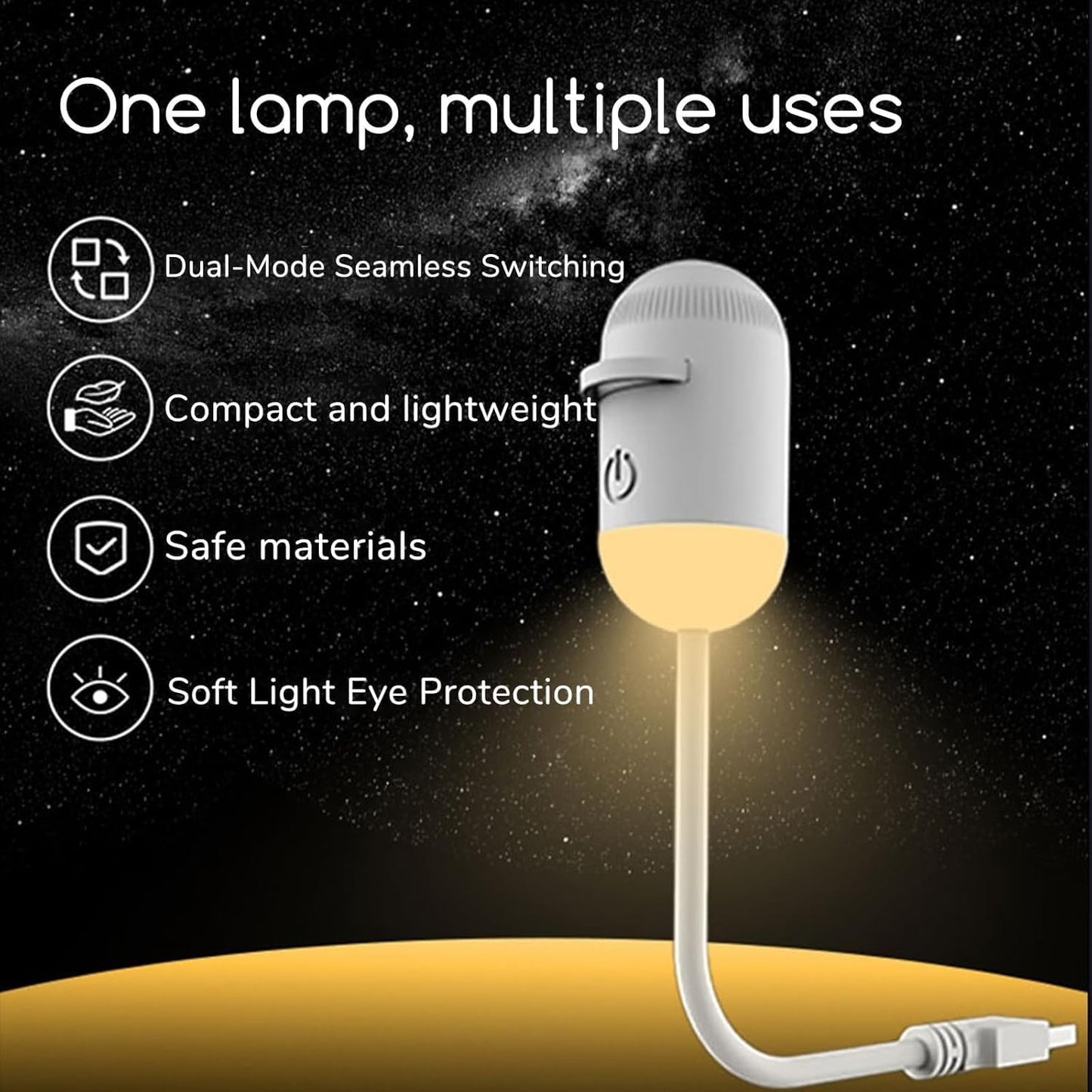 2 in 1 mini Galaxy Projector Light with (6 Slide) USB Portable Starry Sky Night Light Projector for Bedroom, Mini LED Nightlight Wall Lamp for Kids & Adults, Ceiling Decor