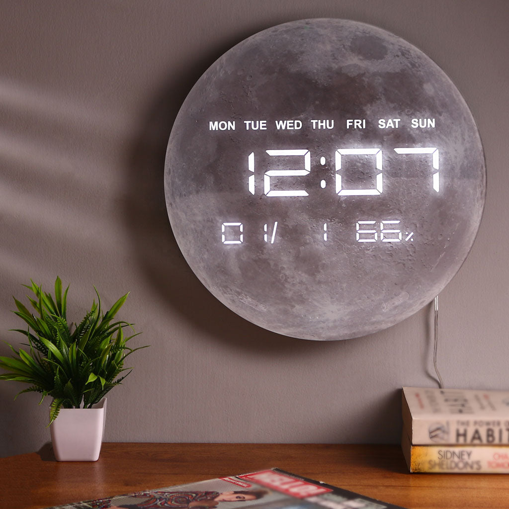 MoonGlow Clock