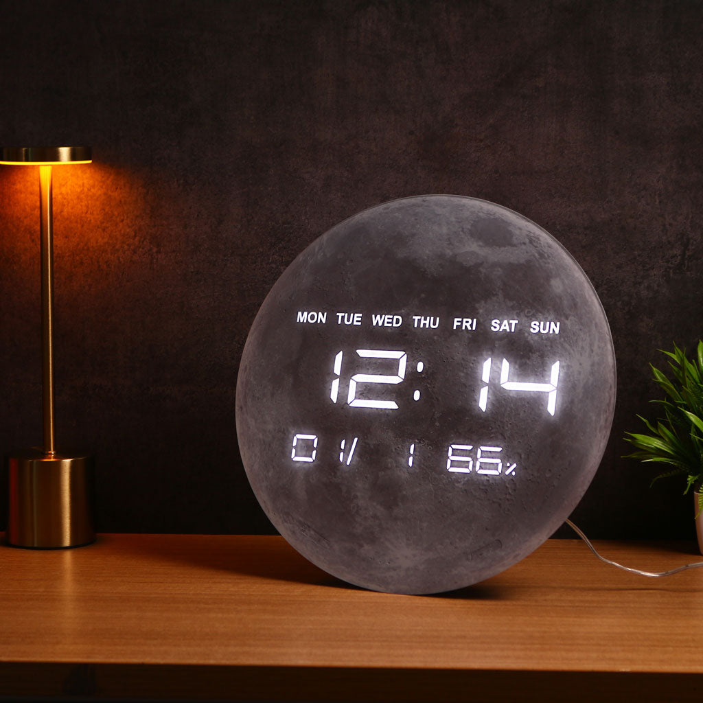MoonGlow Clock