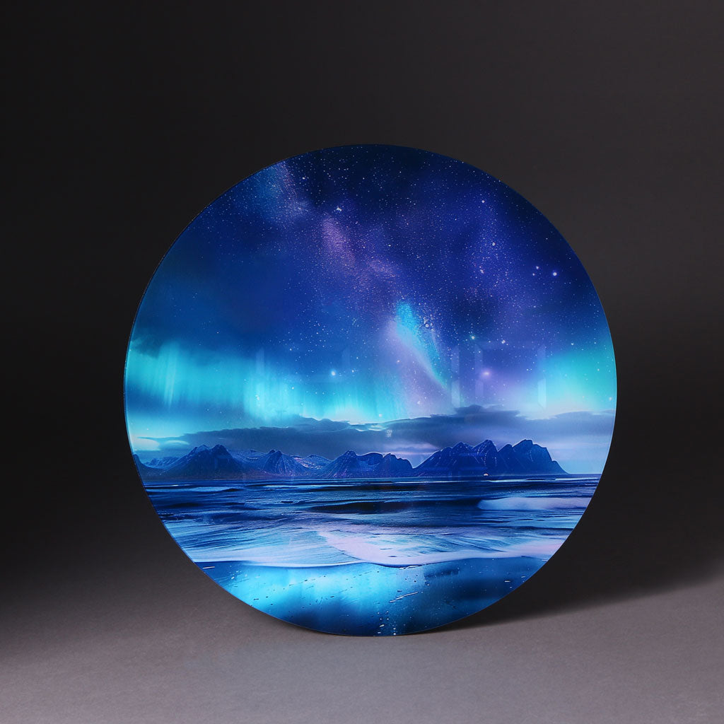 Northern Lights Clock