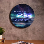 Northern Lights Clock