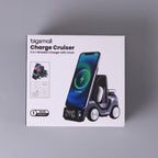 Charge Cruiser - 3 in 1 Wireless Charger with Clock