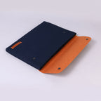 Leather & Canvas Laptop Sleeve