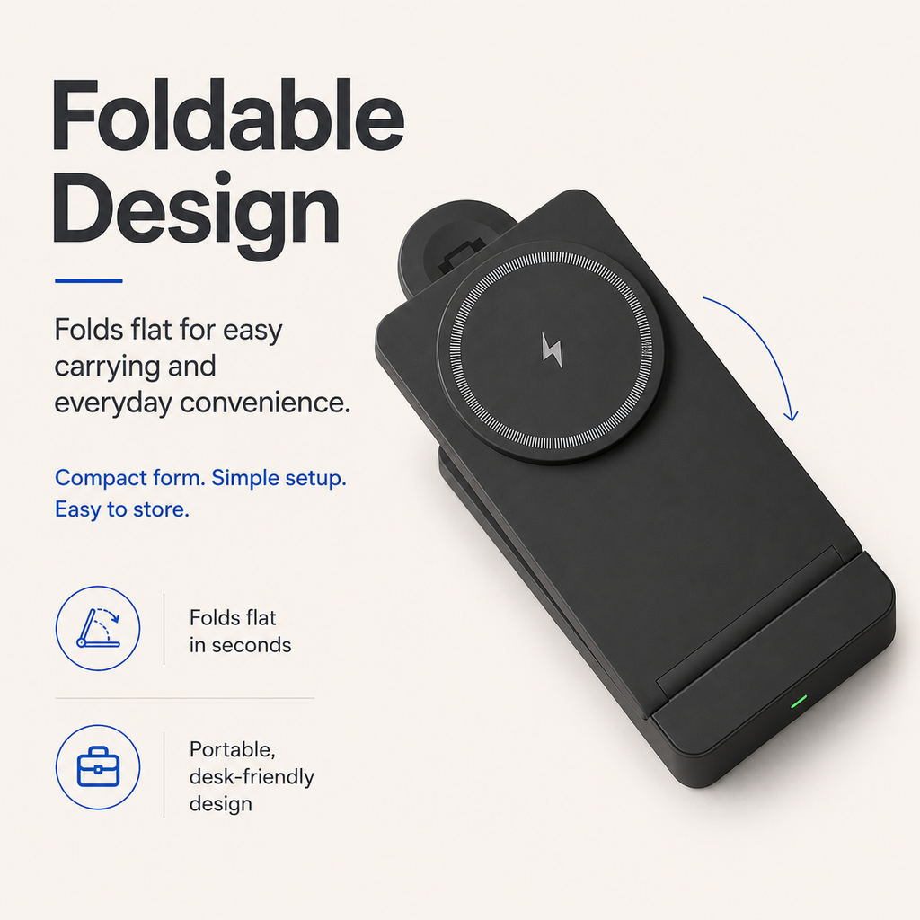 MagNest 3-in-1 Wireless Charger