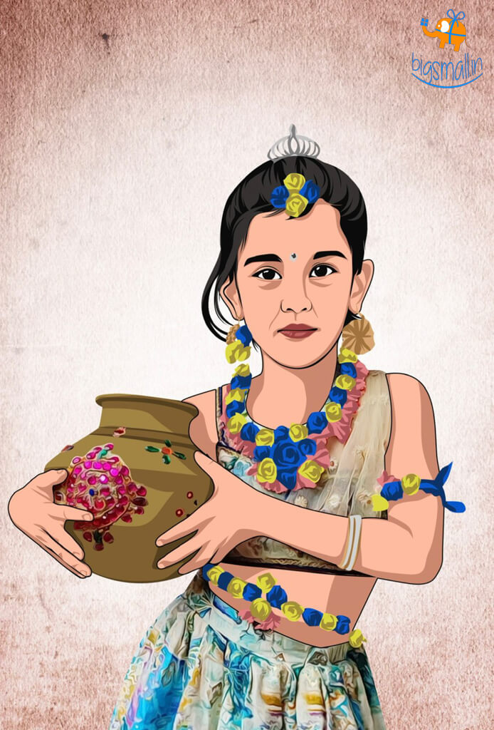 Personalized Caricature Wooden Portrait