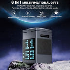 Pixel Dock - 5 in 1 Wireless Charger with Speaker and Clock