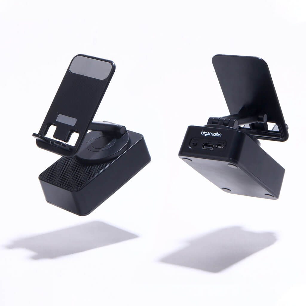 Vibe Stand - Phone Holder with Bluetooth Speaker