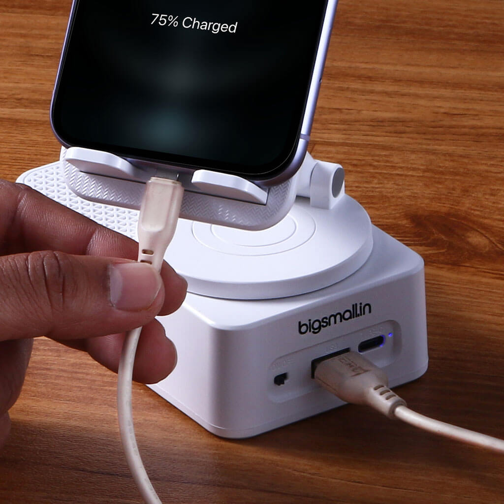 Vibe Stand - Phone Holder with Bluetooth Speaker