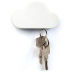 Cloud Magnetic Keychain Holder